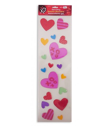 Autocollant en gel St-Valentin