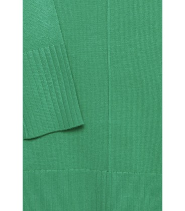 Green knitted tunic FRANSA