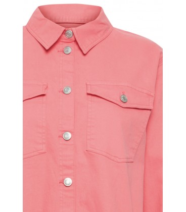 Veste en denim corail FRANSA