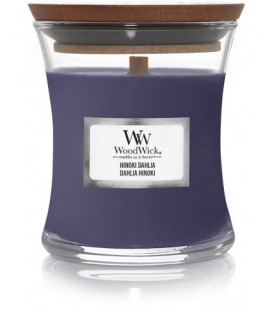 WoodWick Medium Candle HINOKI DAHLIA