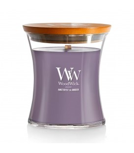 WoodWick Medium Candle AMETHYST AMBER