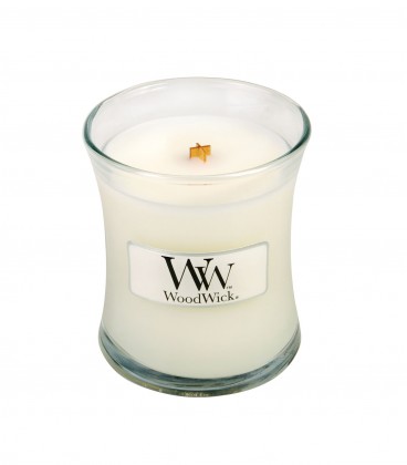 Powder WoodWick Medium Candle