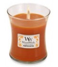 Moyenne chandelle crépitante WoodWick Pumpkin Pecan