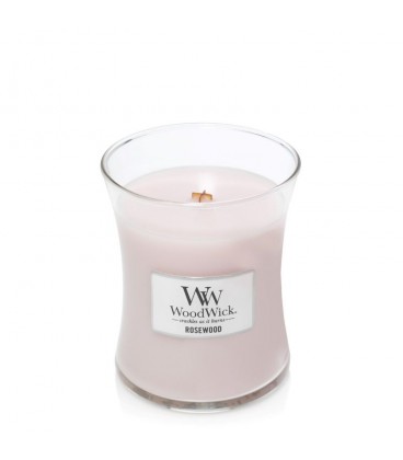 Medium cracking candle WOODWICK ROSEWOOD