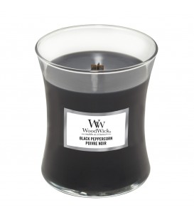 MEDIUM CRACKING CANDLE WOODWICK PEPPERCORN