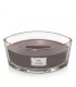 BOUGIE ELLIPSE CRÉPITANTE DE WOODWICK VELVET TOBACCO