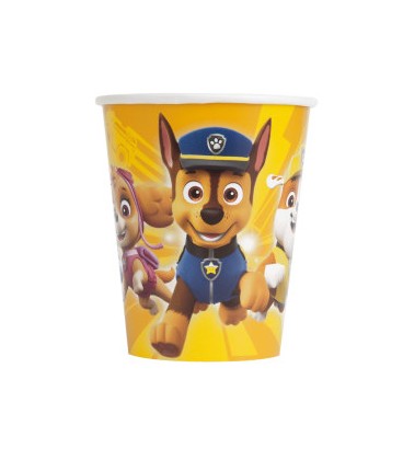 8 verres 9oz PAW PATROL